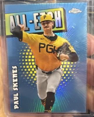 2025 Topps Chrome Logofractor Edition - All-Etch Paul Skenes #CAE-18