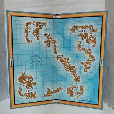 LOST TREASURE GAME BOARD PARKER BROTHERS 1982 GAME BOARD ONLY 19'' x 19'' 