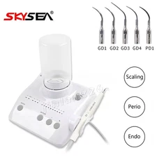 Dental Piezo Scaler w/ 2 Water Bottles Handpiece for DTE SATELEC USA free ship