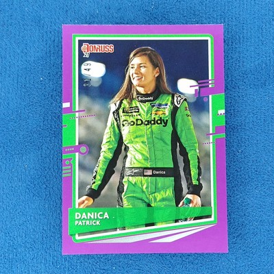 2021 Panini Donruss NASCAR Purple 31/49 - Danica Patrick #115
