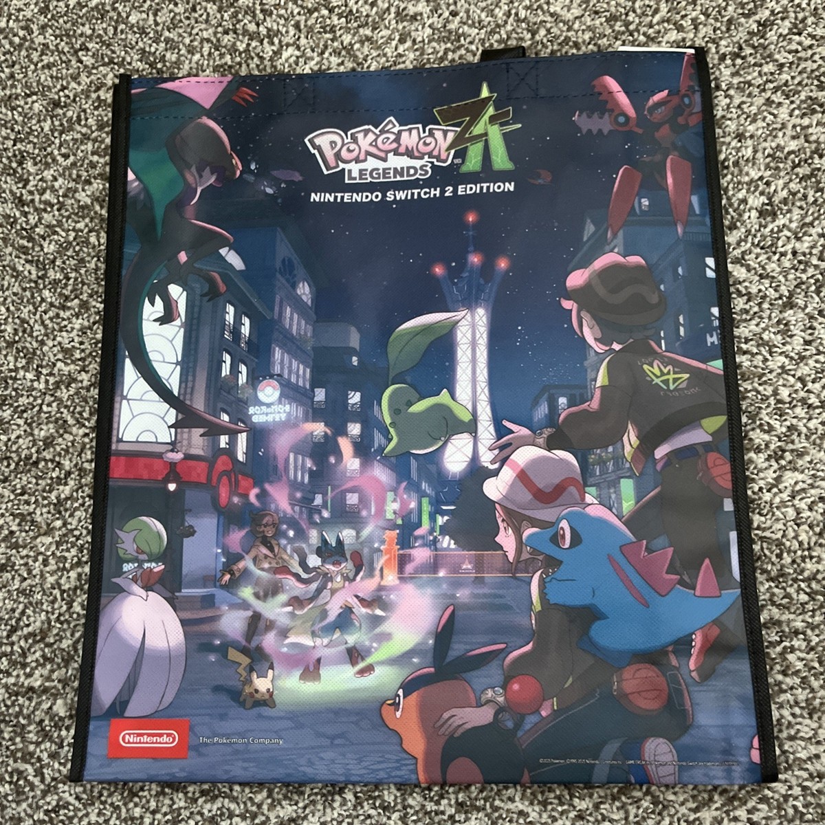 Pokémon Legends Z-A Tote Bag GameStop Exclusive Promo New Pre