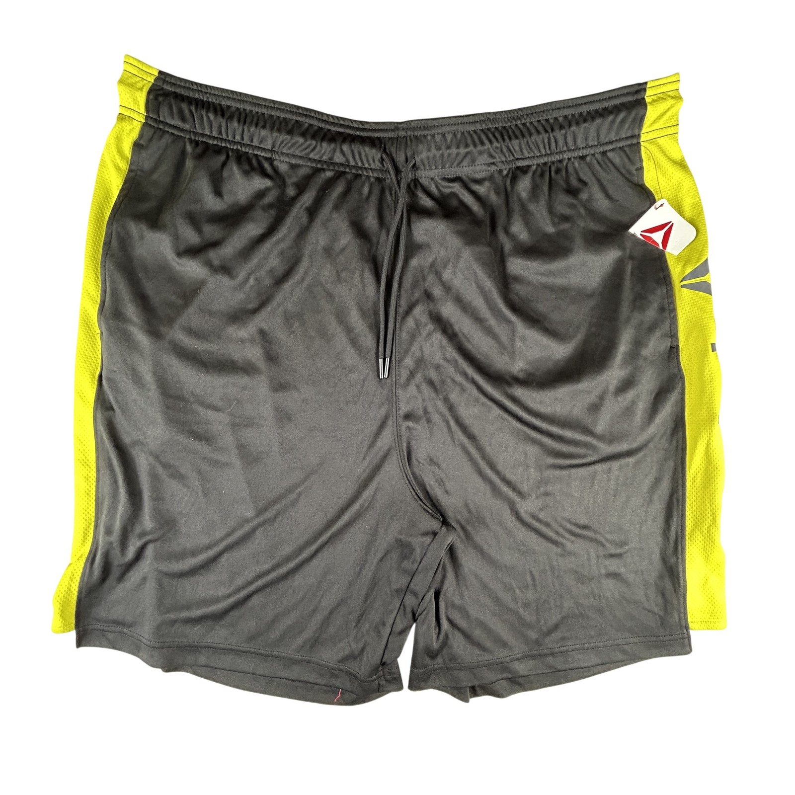 Reebok Athletic Shorts Mens 3XL Slim 9" Polyester Drawstring New With Tags