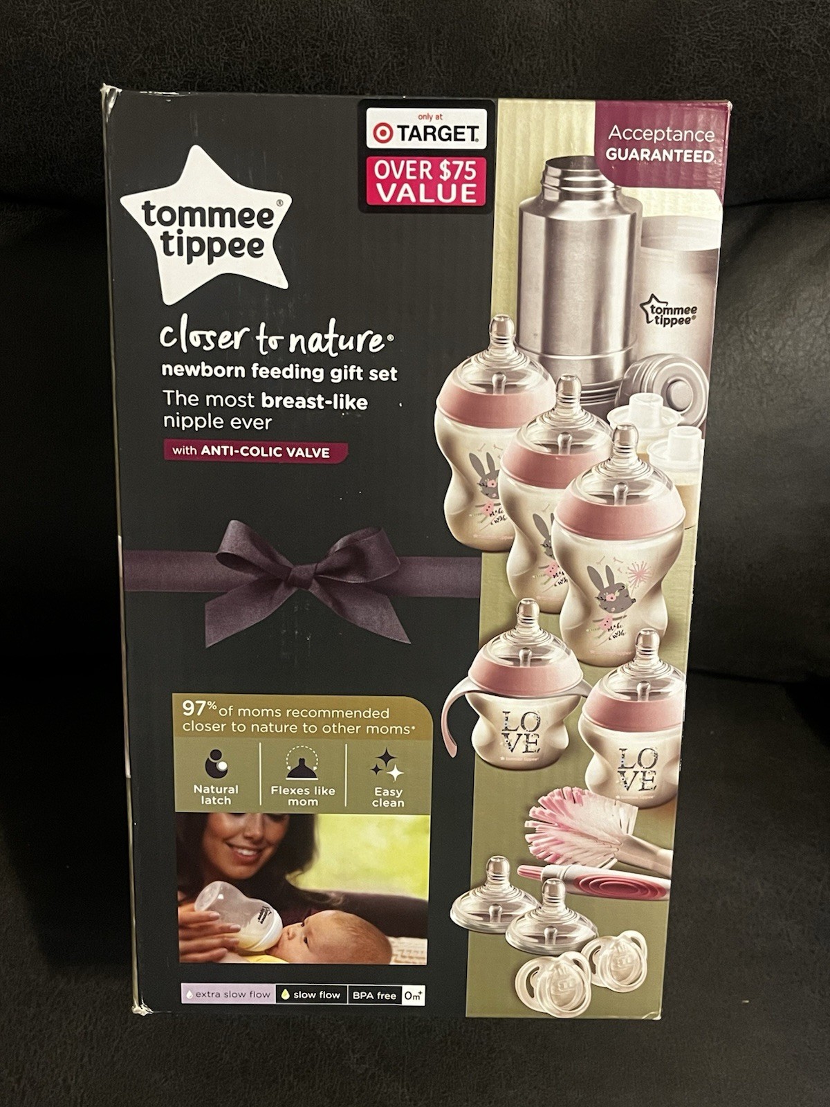 Tommee Tippee Advanced Anti-Colic Baby Bottle Set BPA-Free, 