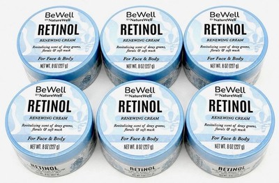 NatureWell Retinol Anti-Aging & Firming Face + Body Cream, 6-Pack (8 oz)