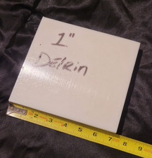 Natural Delrin 1 x 6 1/4 x 7 INV#X-18