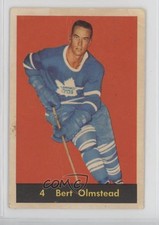1960-61 Parkhurst Bert Olmstead #4 HOF wy5