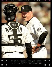 Clint Hurdle 2007 Topps #246 Rockies MLB READ FREE SHIPPING AutographDen