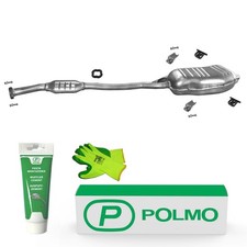 POLMO Auspuff Endschalldämpfer mit E-Prüfzeichen /459