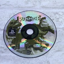 Rampage World Tour Sony PlayStation PS1 1997 Disc Only Tested Working Game