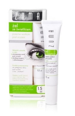 Zuma Gel mit Oberlicht gegen Tränensäcke, 15 ml