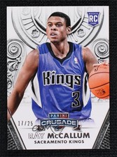 2013-14 Panini Crusade Silver 17/25 Ray McCallum #143 s6i