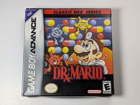 Dr Mario Classic NES Series Game Boy Advance in box authentic