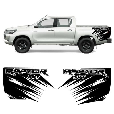 Pegatinas lateral Raptor SVT Toyota Hilux