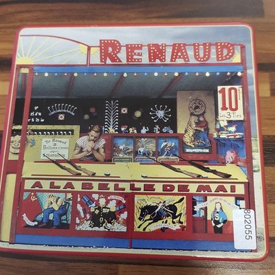 RENAUD a la belle de mai METAL VG+/EX (CD Album, Chanson, Vrigin)
