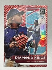 JOSE RAMIREZ 2022 Optic  /99 Diamond Kings Red Dragon Prizm SP NM or better