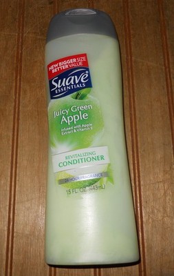 Suave Essentials Juicy Green Apple Revitalizing Conditioner 15 Oz * Free ship