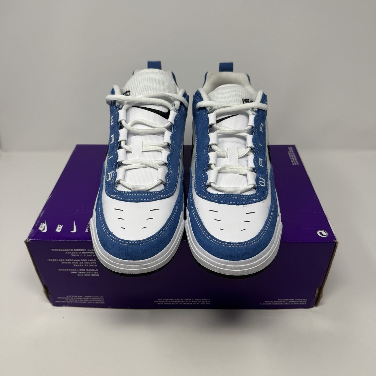 Nike SB Air Max Ishod Blue Black White Grey FB2393-400 Shoe 