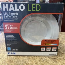 Halo LED Recessed Lighting White 2700K 5/6 x 6 Eaton