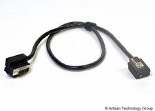 DB-15 to DB-9 Right-Angle I/O Cable