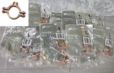 Lot 34 - 1" Split Ring Pipe Hanger Copper Plated Steel 301353 American Value