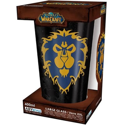 World of Warcraft - ''For The Alliance'' Drinking Glass (13.5 oz.) - ABYstyle
