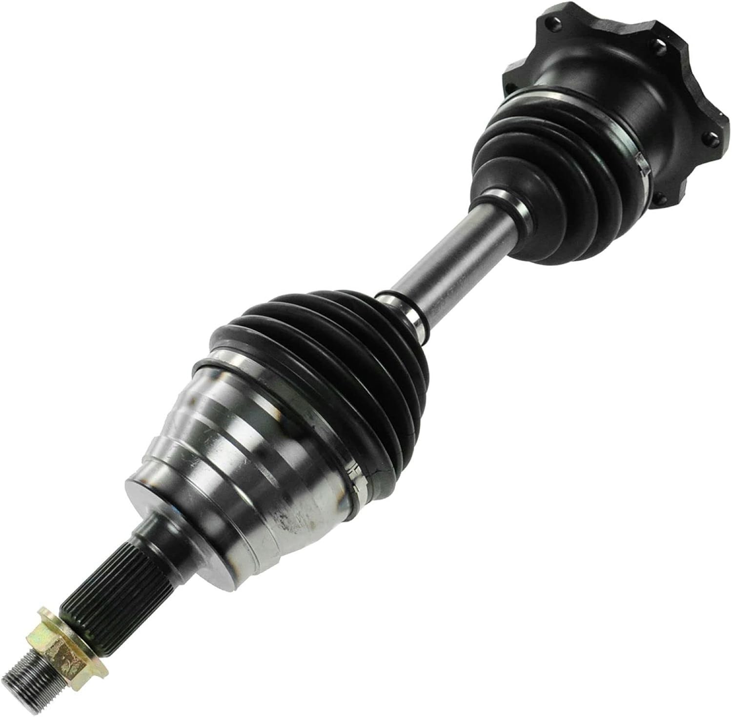 TRQ Front Drivetrain Kit CV Axle Shaft Assembly Wheel Hub Bearing Assembly