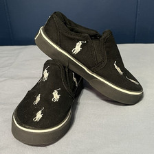 Polo Ralph Lauren Toddler Boys 6 Bal Harbour Repeat Casual Sneakers Slip On