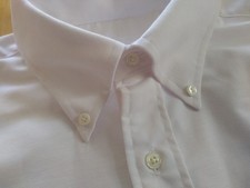 New Brooks Brothers White Cotton Oxford Cloth Button Down Collar 16.5-34