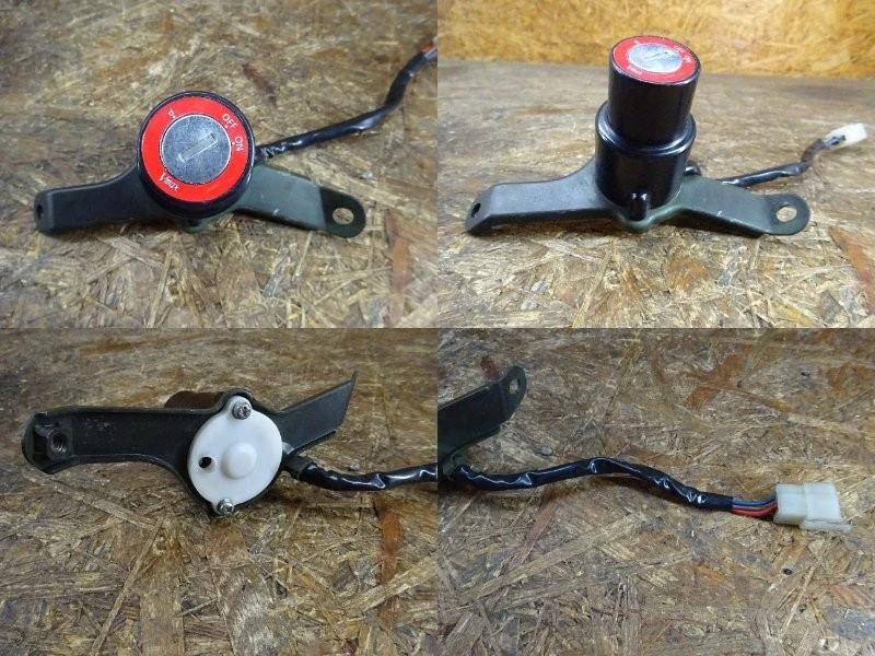 85-07 Yamaha Vmax 1200 VMX12 V Max Lock Set Ignition Switch Tank Cover Key OEM - Image 4 of 4