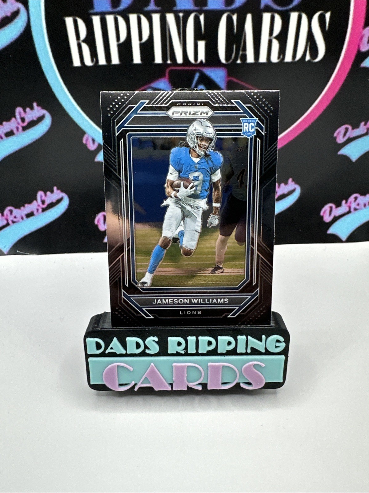 2022 Panini Chronicles - Prizm Black Jameson Williams #PB-13 (RC)