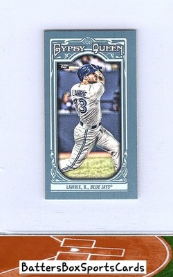2013 Topps Gypsy Queen #243 Brett Lawrie Mini | eBay