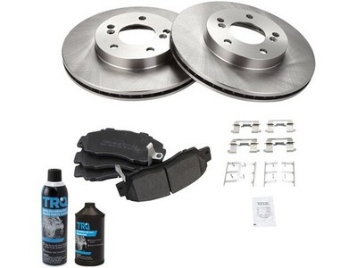 For 1991-1995 Acura Legend Brake Pad and Rotor Kit Front 14555XRNC 1992 1993