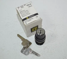 Square D Rotary Key Switch Model# D8L80