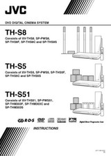 JVC TH-S51 TH-S5 TH-S8 XV-THS51 XV-THS5-XV-THS8 System Owners Manual