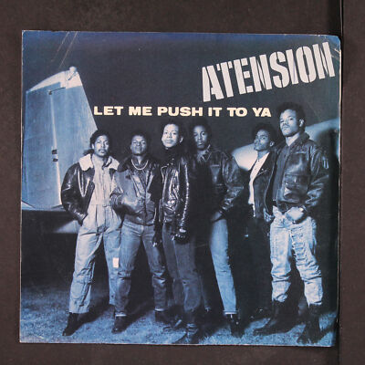 ATENSION: let me push it to ya ISLAND 7'' Single 45 RPM