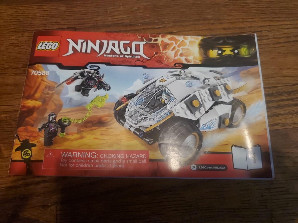 LEGO - Ninjago Titanium Ninja Tumbler 70588 - Instruction Manuals