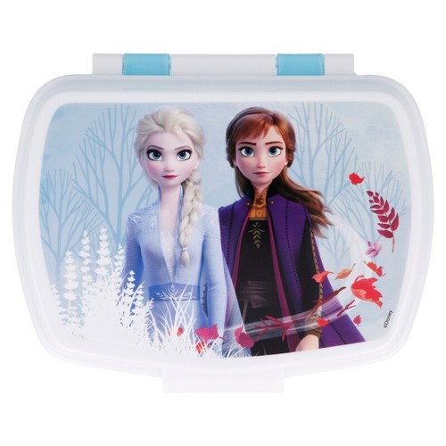 Brotdose Brotbox Lunchbox Disney Frozen II Eiskönigin Schule Frühstück Anna Elsa - Bild 2 von 3