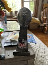FANTASY FOOTBALL LOMBARDI TROPHY NFL REPLICA 12 INCHES X 4.75 INCHES