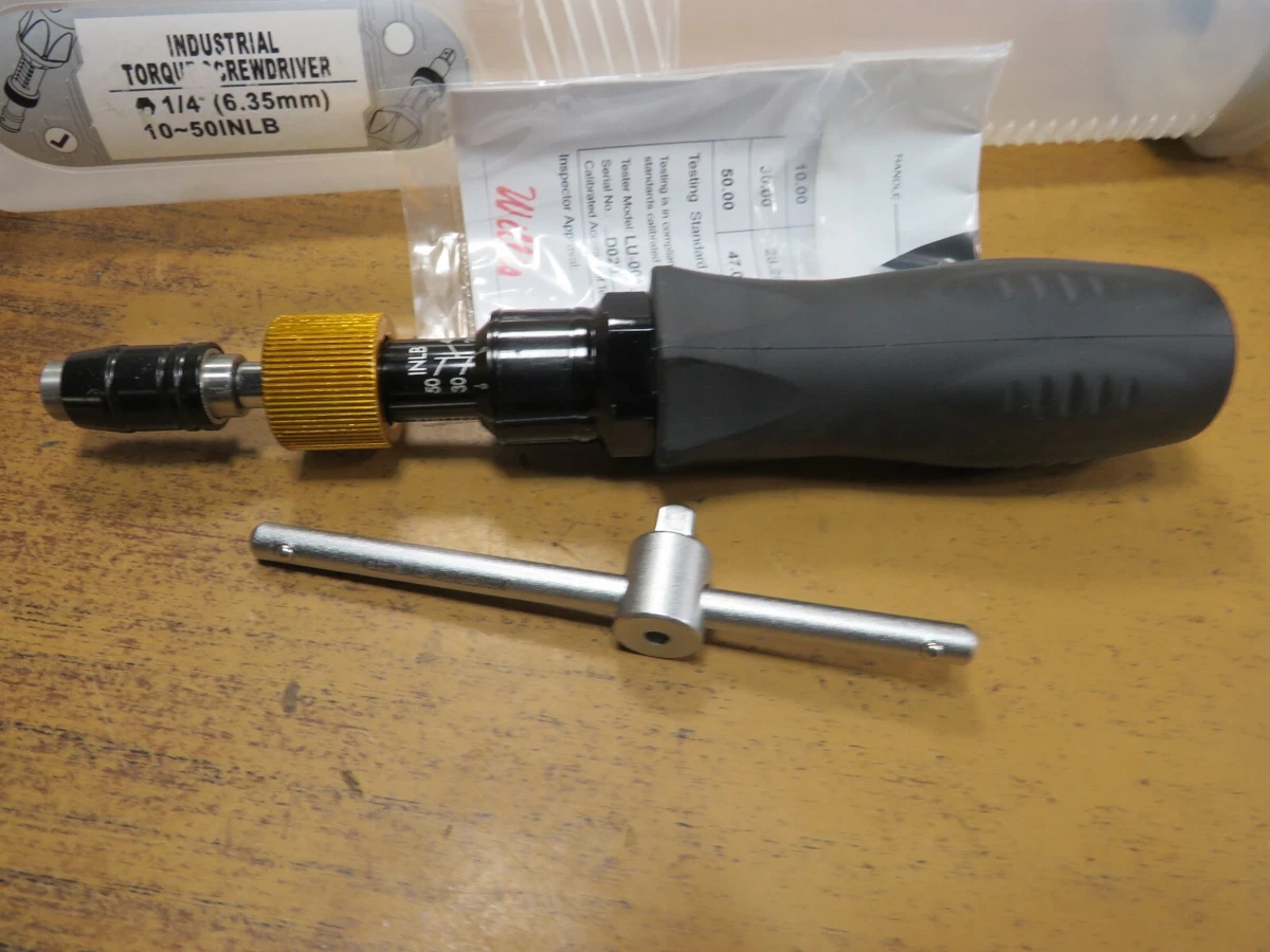 Firstinfo torque screwdriver outlet