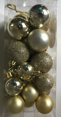 WEIHNACHTSKUGELN XMAS LUXUS GLITZER BASTELN BAUMSCHMUCK ZUM AUFHÄNGEN - MINI KUGEL 