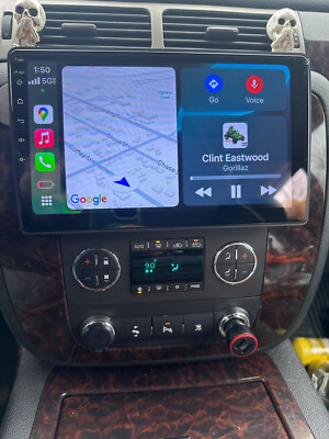 For GMC Yukon Chevy Silverado 2 DIN Android 14 Car Stereo Radio GPS BT w/Camera