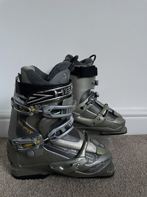 Vintage Grey HEAD E-FIT Skischuhe 240 245 UK 5 grau Snowboarden 289mm