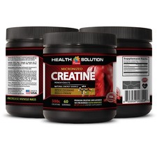 Creatina extrema atlética CREATINA MONOHIDRATO 300g suplemento anabólico 1B