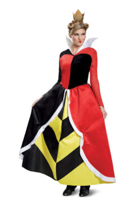 NEW Official Disney Villains Red Queen Classic Dress Ladies Fancy Dress  Costume | eBay UK