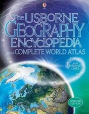 Usborne Geography Encyclopedia with Complete World Atlas IL - VERY GOOD