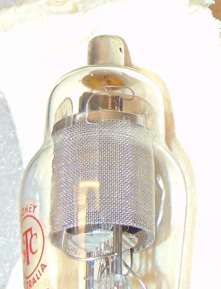 PLACAS DE MALLA NOS 328A (4328A) TUBO CUADRADO GETTER STC SIM A 310A WESTERN ELECTRIC Foto 3 de 4