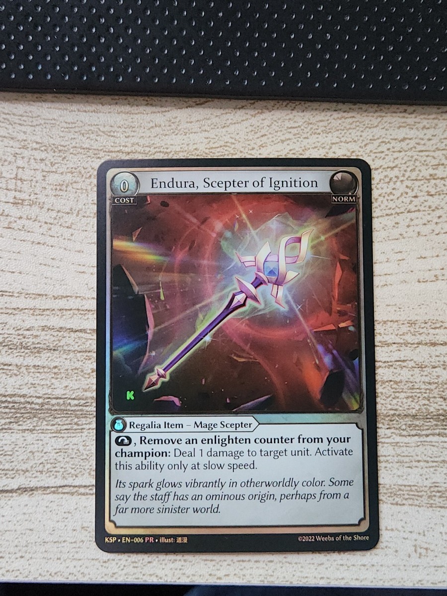 その他 Scepter of Awakening foil Grand Archive Grand Archive TCG Endura Scepter of Ignition Foil