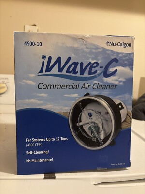 iWave-C Commercial Air Cleaner 4900-10 Systems up to 12 Ton residential ok also