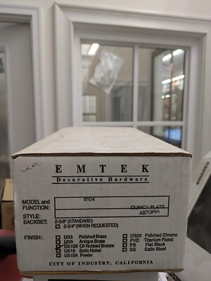 EMTEK MODEL NO. 8104