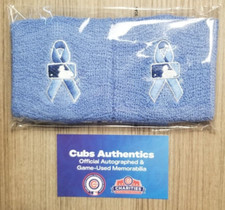 2023 Chicago Cubs June 18 Father's Day blue team issue game wristband set